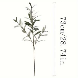 1pcs Simulated plant olive leaves Valentines Day wedding Mothers Day Thanksgiving home outdoor garden decoration
