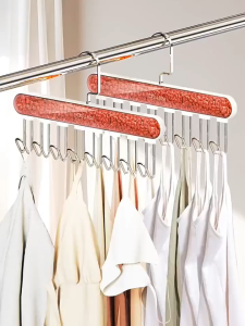 ASWEI A150KJG Aromatherapy Sling Hanger - Gantungan baju 8 in 1 Multifungsi dan Hemat ruang