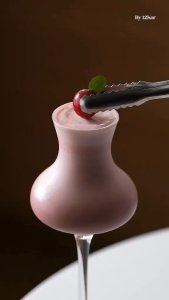 Retro Slim Waist Goblet Glass Cup Creative Glasses Cups Vertical Goblets Professional Tasting Glass Cups Kitchen Tool