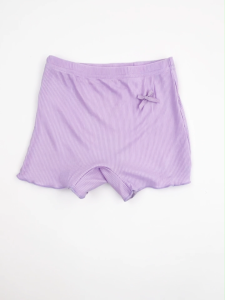 LJMOFA Girls Safety Shorts Middle Elastic Soft Breathable Daily Inner Pants for Kids