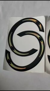 Stiker Sticker Lubang Gitar Sound Hole Akustik APX500 Rossate