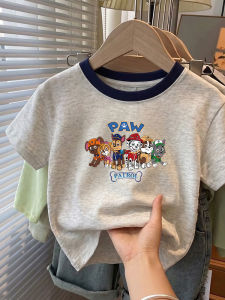 Cartoon Print Cotton T-Shirt