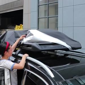 Multi Size Car Roof Rack Cover 210D Oxford Cloth Car Roof Travel Bag Waterproof Rain Cover Luggage Cargo Covers For Off-Road SUV