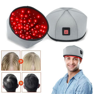 2025 ใหม่ Red Light Therapy หมวกเลเซอร์ 660nm 830nm สีแดงใกล้อินฟราเรด Hair Regrowth หมวกผมร่วง Treatment หมวกนิรภัยนวดหนังศีรษะ