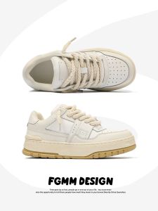 Original Design Winter Versatile Casual Shoes Thick Bottom Heightening Mens Shoes Bread Loaf Style Increased Comfortable Sneakers