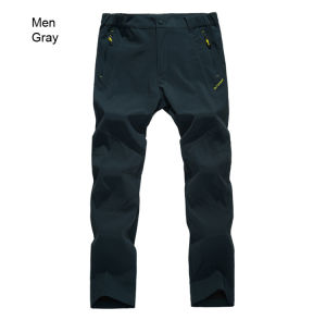 Mens Slim Fit Hiking Work Pants Trekking Lightweight Waterproof Quick Dry Spring Outdoor Mountain Fishing Camping