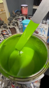KAR01 Kawasaki Green AR80 | AR125 Sport Rim Series | 2K Paint Cat Bancuh Kereta Motor Hijau DIY