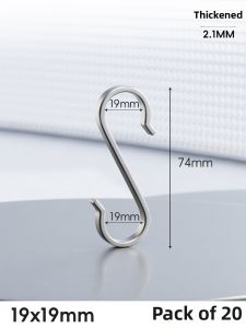 YUJIANG | Stainless Steel S Hook Heavy Duty