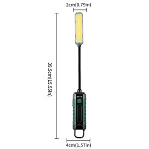 Portable 360° Rotating Soft Tube LED Light Lamp Cob Repair Work Outdoor Emergency Flexible Bendable Lighting Tool-W07B