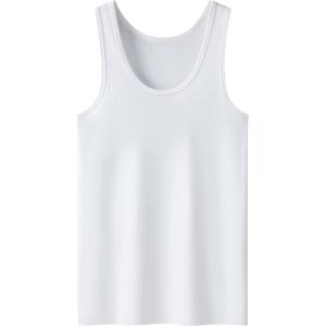 THREEGUN | Cotton Breathable Sport Invisible Anti-Bacterial Mens Tank Top