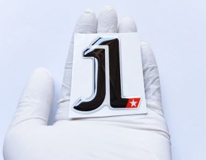 Emblem sticker Logo JL Jorge Lorenzo/stiker timbul lentur motormobillaptophp