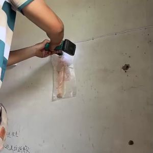 Bộ 100 Túi đựng hứng bụi máy khoan rút lõi Túi dán tường hứng bụi và nước Chuyên nghiệp BAUHO