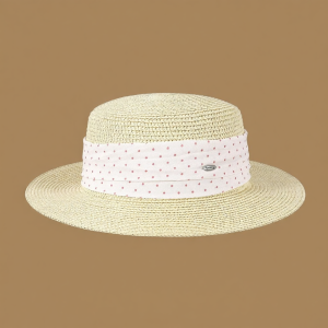 BAOYINFEI | French Polka Dot Sun Protection Straw Hat
