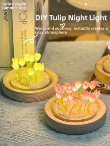 Graduation Gift DIY Tulip Night Light Decoration