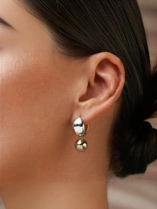 Smiley Collab Pearl Earrings