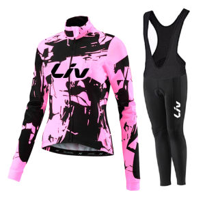 2026 LIV Autumn Spring Long Sleeve Women Cycling Clothing MTB Team Jersey Bike Riding Suit Breathable Bicycle Ladies SportsWear