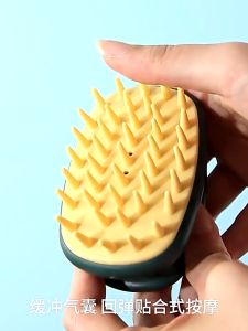 Scalp Massage Shampoo Brush Silicone Adult Cleaning Shampoo Comb Brush Scalp Antipruritic Brush