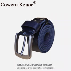 Mens Auto Buckle Leather Belt