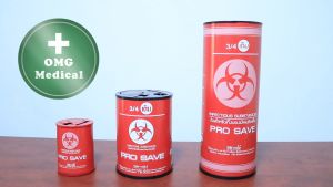ถูกสุด❗กล่องทิ้งเข็ม PRO SAVE ถังขยะติดเชื้อ ขนาด 0.5 2.25 4.25 ลิตร ถังทิ้งเข็ม ถังทิ้งของมีคม ถังขยะแดง ถุงขยะแดง