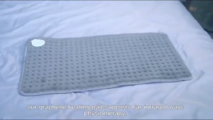 30*60cm แผ่นประคบร้อนไฟฟ้า แผ่นร้อนไฟฟ้า แผ่นประคบร้อนไฟฟ้า ลดอาการปวดกล้ามเนื้อ บรรเทาความเจ็บปวดและความเมื่อยล้า แผ่นประคบร้อนไฟฟ้า