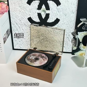 【Free Shipping】 Portable CD Player with Bluetooth 5.0 and Rechargeable Battery Support for Home and Car Use Black