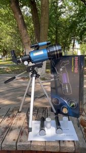 Professional Astronomical Telescope F30070 Monocular 150 Times Zoom HD Night Vision View Moon Star AZM70300 Stargazing