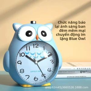 MONLEYTA | Voice-Activated Rabbit Alarm Clock With Night Light For Children Students Bedroom Creative Multi-Function Cartoon Clock