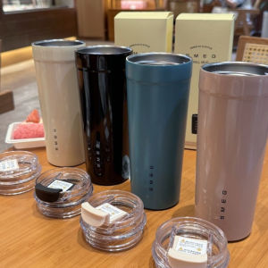 SMEG insulated cup with portable stainless steel coffee cup for both hot and cold use 550ml