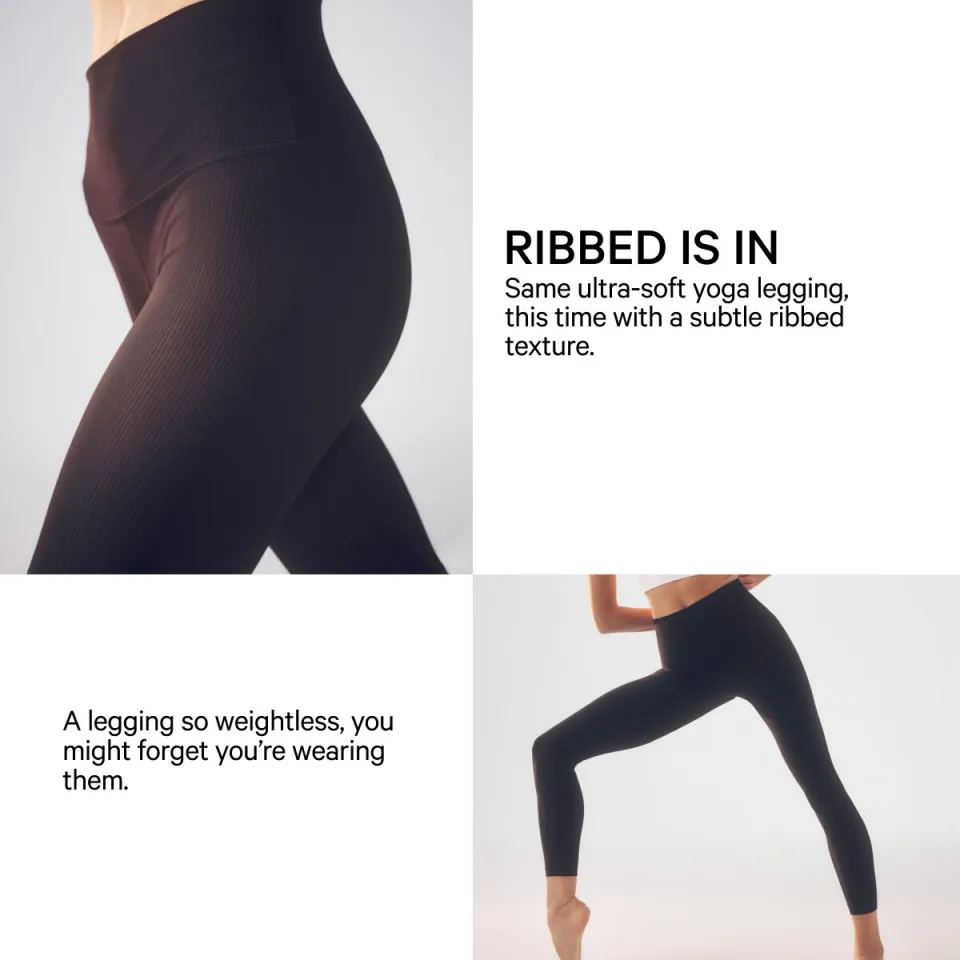 新品lululemon AlignRibbed HR Pant 24\" 2set lululemon Women's Align™ Ribbed High-Rise Pant 24