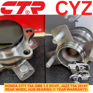 CTR Korea Rear Wheel Hub Bearing Honda City T9A Gm6 2014Y Jazz T5A 2014Y (1 Year Warranty) 42200-T5B-951