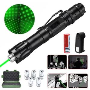 Senter Laser Pointer Kwalitas Terbaik Jarak 16KM / Laser Pointer High Power /laser kunci pengaman/ laser hijau variasi