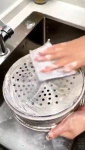 KAIN LAP DAPUR KAWAT GOSOK SERABUT STAINLESS CUCI PIRING WAJAN PANCI SERABUT HALUS