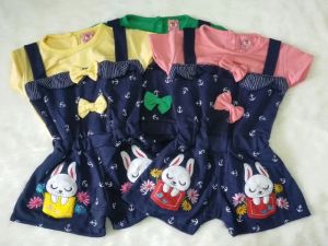 Set Baju Anak Bayi Perempuan Usia 0 sampai 12 Bulan