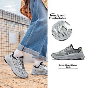 Erke | New Summer Breathable Mesh Increased Retro Sport Shoes