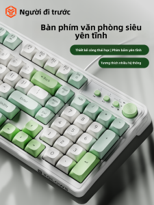 EWEADN | Silent Mechanical Feeling Office Keyboard and Mouse Set