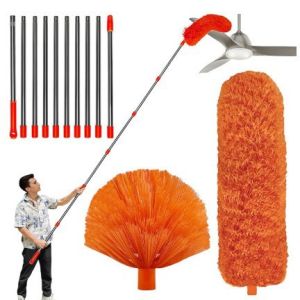 JILAIYAO | 2-in-1 Extendable Double-Sided Window Scraper