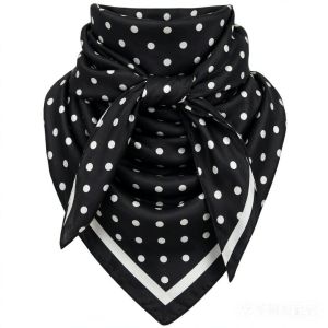 35 Inch Wild Rag Cowboy Scarves for Men Large Rancher Neckerchief Silk Feel Oversize Western Bandana
