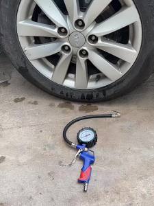 Đa Năng Ô Tô & Xe Máy Lốp Giám Sát Áp Suất Không Khí Máy Đo Áp Suất 220PSI Đồng Hồ Đo Bơm Hơi Máy Bơm Không Khí Công Cụ Máy Nén Khí
