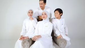 Jual Gamis Haji Nibras Celline Sarimbit Rayya White Material Dobby Selina mix Baby Doll Premium