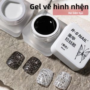 Sơn Móng Tay Gel Nhện RS NAIL 5g Sơn Kẻ Sọc Bán Cứng Vẽ Hoa Keo Dán Dùng Cho Bột Gương Thần Kỳ DIY Sơn Phủ LED UV 5ml