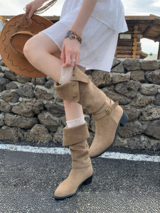 Josiny | Dual Wear New Style Western Cowgirl Boot Long
