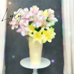 Hoa Ly Cao Su Cánh Kép 2b 1n Hàng Nhập Khẩu Cao Cấp. Hoa Lụa LyLy Decor