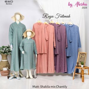Gamis Raya series 2025 Dress Ibu dsn Anak Couple Bju Wanita Lebaran