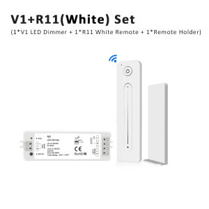 MJJC | Single Color LED Dimmer 5V 12V 24V 36V 8A Dimming 2835 5050 FCOB Strip Light Controller RF 2.4G Wireless Touch Remote Control V1