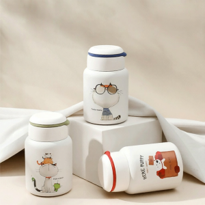 M·S | Portable Small Stainless Steel Insulation Cup for Women and Children Cute Design Custom Logo