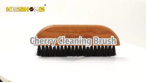 Bàn Chải Vệ Sinh Máy Xay Cà Phê AliKisscafe - Bàn Chải Quét Bụi Máy Pha Cà Phê Espresso Có Tay Cầm Bằng Gỗ Anh Đào - Phụ Kiện Nhà Bếp Barista