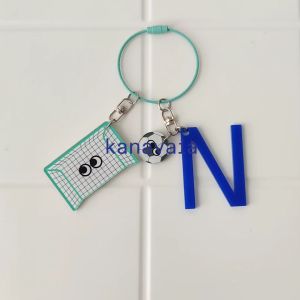 Kanavaia Customizable Letter Acrylic Keychain - Set 10 (Soccer)