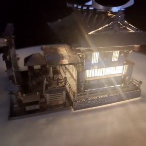 Mô Hình Đền Chùa Cung Điện Nhật Bản (Kim loại lắp ghép 3D)