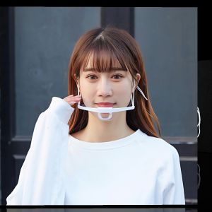 Khẩu Trang nhựa Trong Suốt che miệng khi giao tiếp hoặc chế biến thức ăn  phun xăm  spa-HAUSE