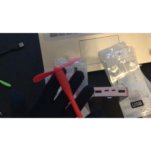Quạt USB mini 2 cánh rời siêu mát - Quạt sử dụng cho điện thoại laptop cổng usb tiện dụng GA625